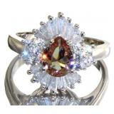 Elegant 2.00 ct Sultanite Color Change Ring