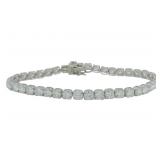 Brilliant 10.00 ct VS Diamond Tennis Bracelet