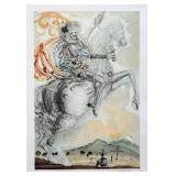 Salvador Dali DON QUIXOTE LTD EDT Lithograph