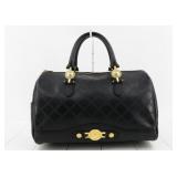 Versace Sunburst Mini Boston Bag