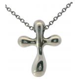 Tiffany & Co. Bubble Cross Necklace
