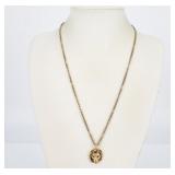 Gucci Lion Head Necklace