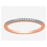 Diamond Accent Rose Colored Band