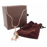 Louis Vuitton Pandan Tiff Sweet Monogram Necklace