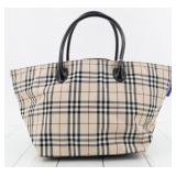 Burberry Blue Label Nylon Handbag