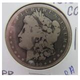 1890 Carson City Morgan Silver Dollar