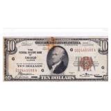 1929 $10 Chicago Federal Reserve Bank Note
