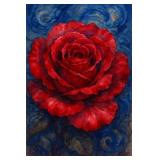 Crimson Rose Reverie I  LTD EDT by Studio Van Gogh