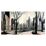 View From The Park Gallery Wrapped Canvas
