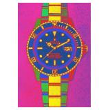 Bluesy Sub Pop I Canvas Limited Edition by Pop Ave