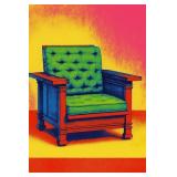 Frank Lloyd Wright Chair I LTD EDT by Pop Avenue