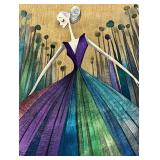 Ethreal Bloom Gallery Wrapped Canvas