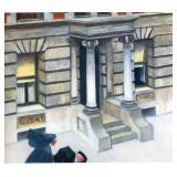 New York Pavements c.1924 Canvas by Edward Hopper