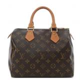 Louis Vuitton Monogram Speedy 25 Boston Bag