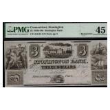 1840s-50s $3 Obsolete Note