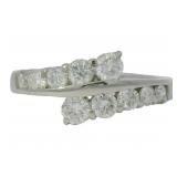 Platinum 1.00 ct Natural VS Diamond Ring