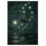 Fisherman At Sea Limited Edition by BEYONDALI