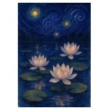 Lotus at Midnight II LTD EDT by Studio Van Gogh