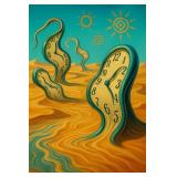 Surreal Desert Clocks Limited Edition by BEYONDALI