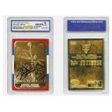 23K Gold 1998 Michael Jordan Fleer Rookie Card