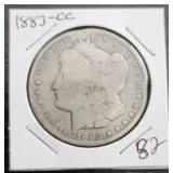 1883 Carson City Morgan Silver Dollar
