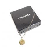 Chanel Coco Mark Gold Plated Necklace