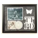 Autographed Taylor Swift Custom Album Display