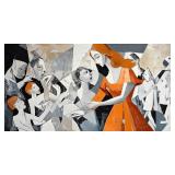 Eyes of Judgement On Gallery Wrapped Canvas