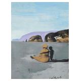 Adolescence c.1941 Canvas by Salvador Dali