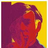 Self Portrait c.1967 Canvas by Andy Warhol