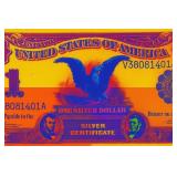 1899 Black Eagle I LTD EDT Canvas by Pop Ave
