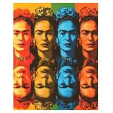 Frida In Color Canvas by Pop Avenue