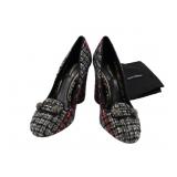 Dolce & Gabbana Tweed and Tartan Pumps Size 38 1/2