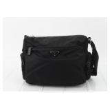 Prada Tessuto Black Multi-pocket Messenger Bag