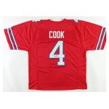 Autographed James Cook Jersey