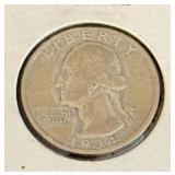 1934 Philadelphia Mint Washington Siler Quarter