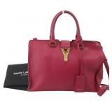 Yves Saint Laurent Y-Line Leather Handbag