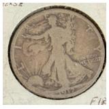 1917 San Francisco Walking Liberty Half Dollar