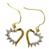 Genuine Diamond Accent Heart Accents