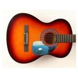 Autographed Billie Eilish Acoustic Guitar