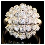 Platinum 1.01 ct Natural Brilliant Diamond Ring