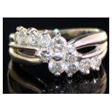 Platinum 1.00 ct Brilliant Natural Diamond Ring
