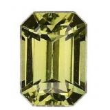 GIA Certified Oct. 1.04 ct Green-Yellow Sapphire