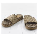 Gucci GG Canvas Slippers