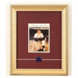 Autographed Mickey Mantle Yankees Custom Display