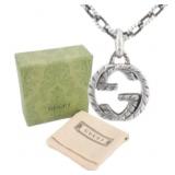 Gucci Interlocking G Logo Necklace
