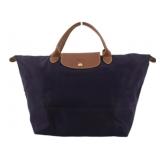 Longchamp Purple Le Pliage Handbag