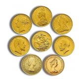 1817-2025 Great Britain Gold 1/2 Sovereign