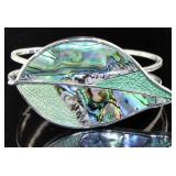 Genuine Abalone Fashion Bangle Bracelet