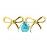 18k Gold Tiffany & Co. RIbbon Earrings